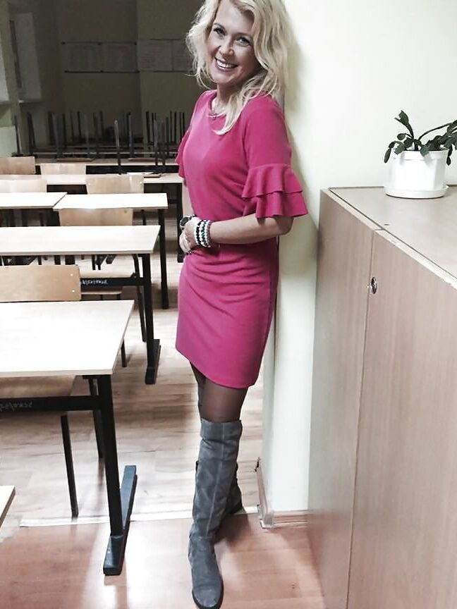 Hot Polish MILF - teacher Doris