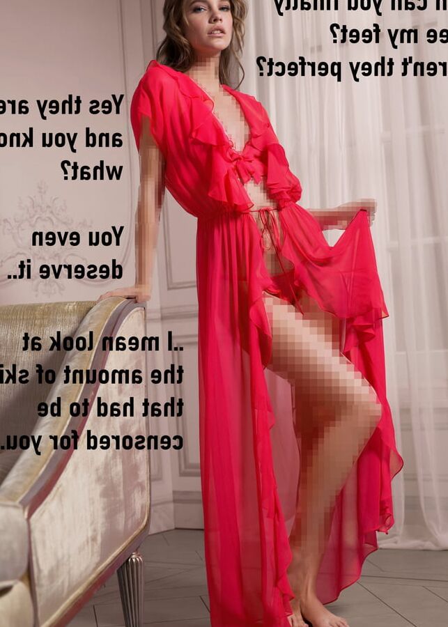 Celebrity Captions - Femdom Censored