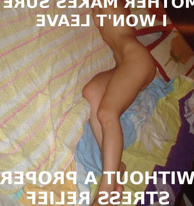 Mom captions