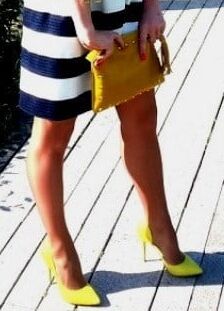 Heels, pantyhose and legs of ex-GF