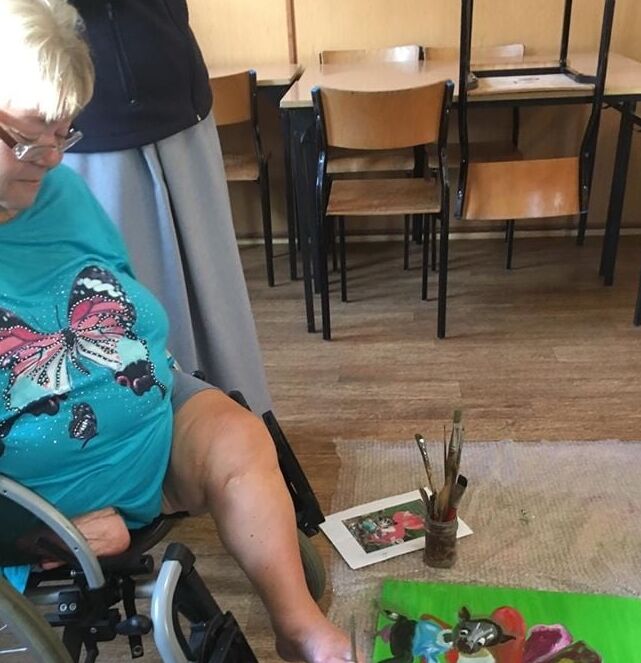 foot painter