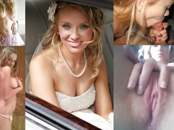 Hot slutbrides exposed as BBC whores