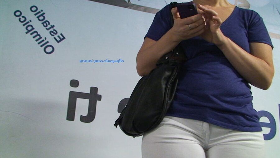 delicious spanish PAWG in tight jeans