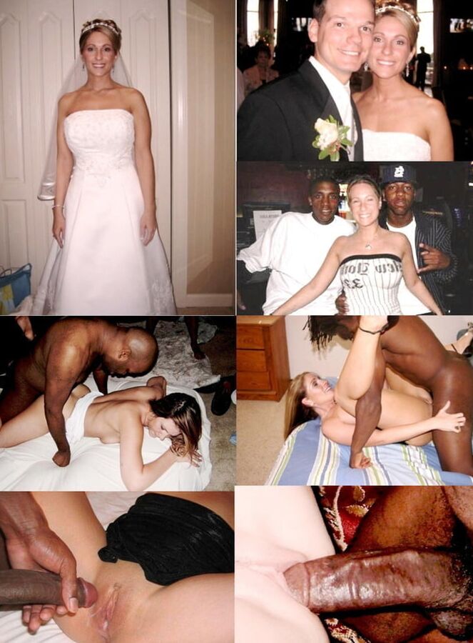 Hot slutbrides exposed as BBC whores