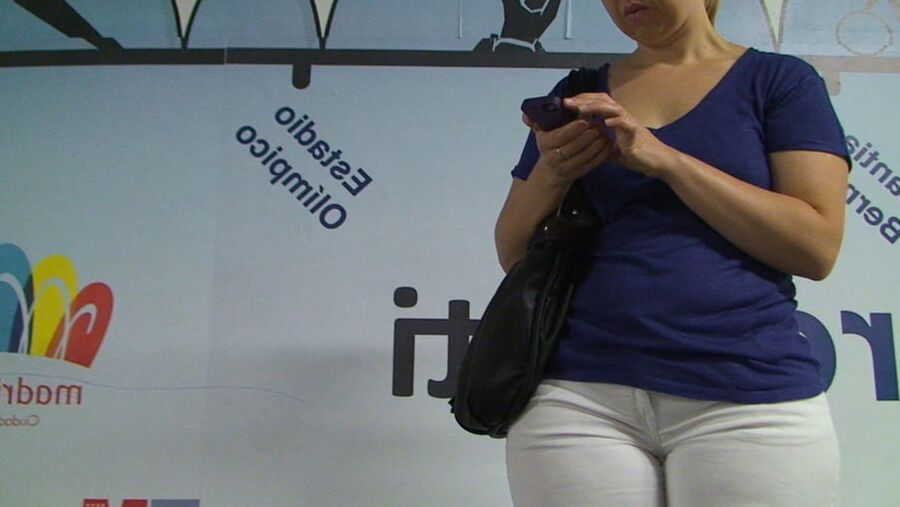 delicious spanish PAWG in tight jeans