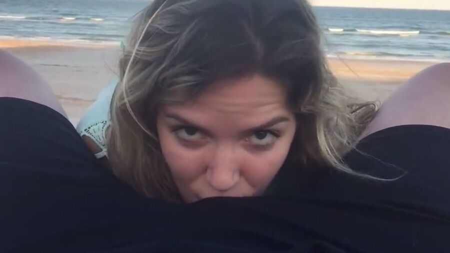 Exposed - Beach Hottie Sucks, Fucks, and Facial