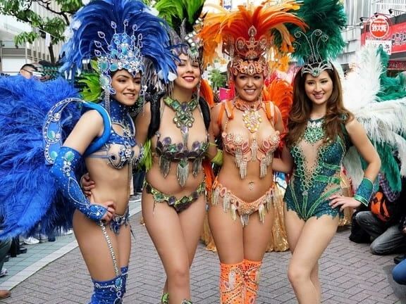 Japanese samba girls