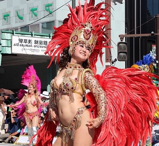 Japanese samba girls