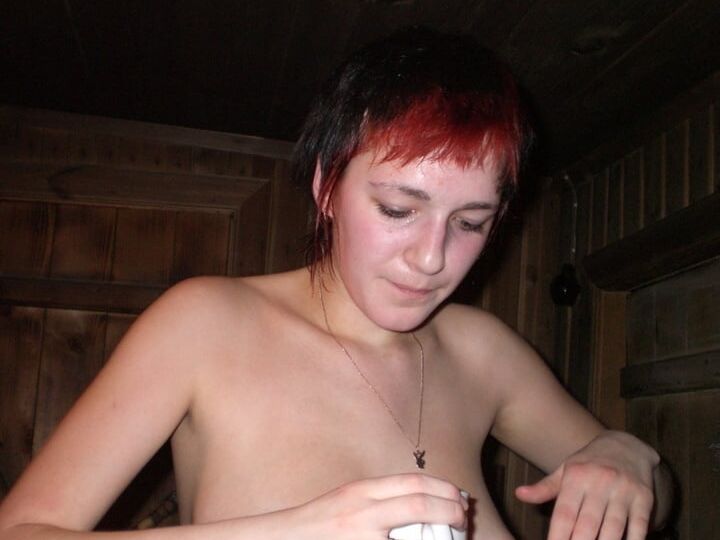 in the bath
