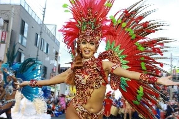 Japanese samba girls