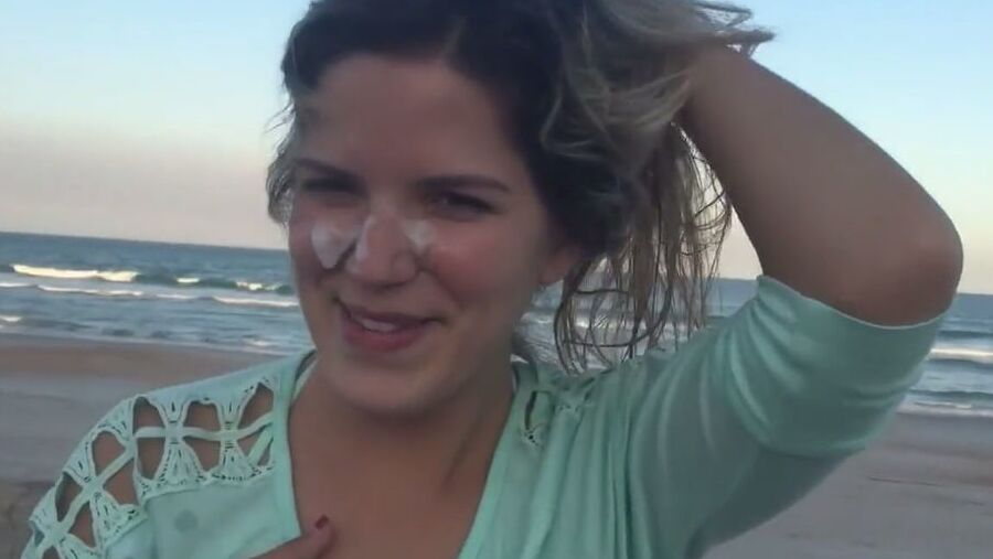 Exposed - Beach Hottie Sucks, Fucks, and Facial