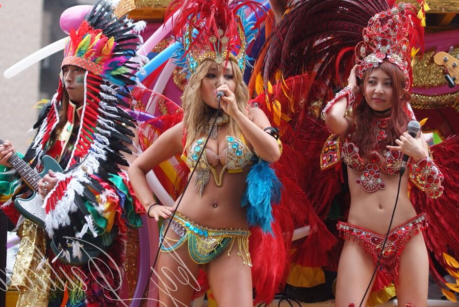 Japanese samba girls