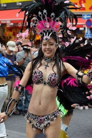 Japanese samba girls