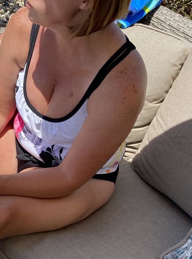 Hope you love my milfs new tan lines