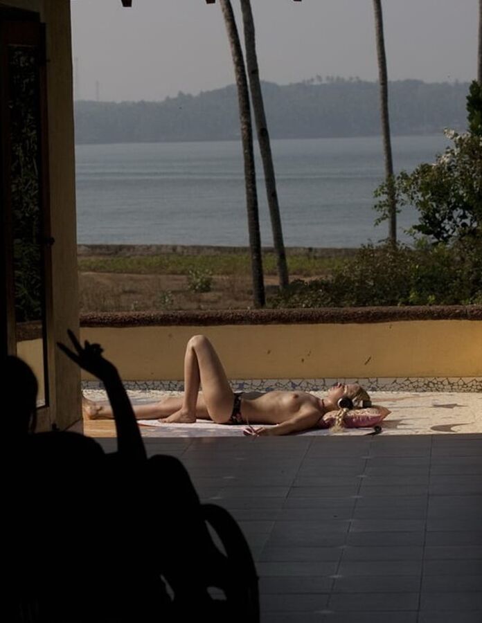 Beautiful slut in bikini