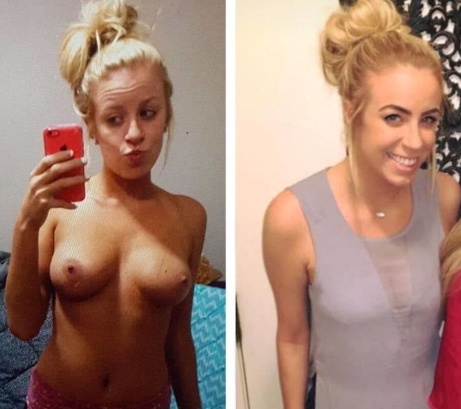 Random Whores and Sluts Dressed and Undressed