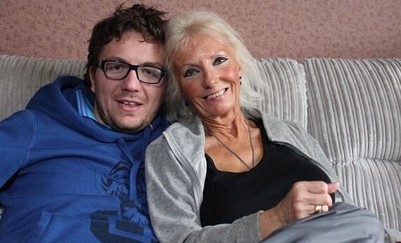 British Gilf with her toyboy