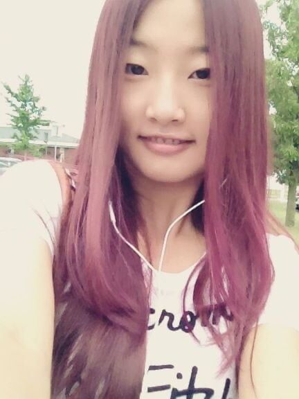 Girl having fun!