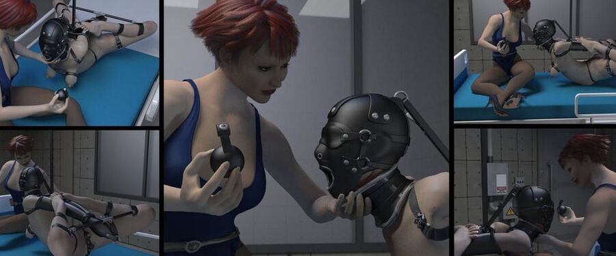 BDSM artwork - Women in peril