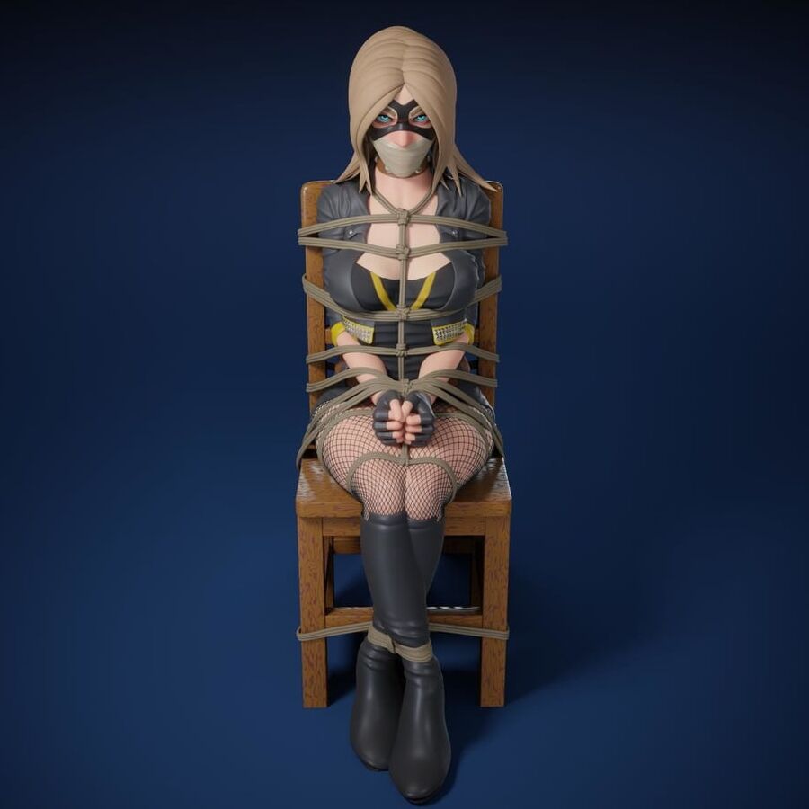 BDSM artwork - Women in peril