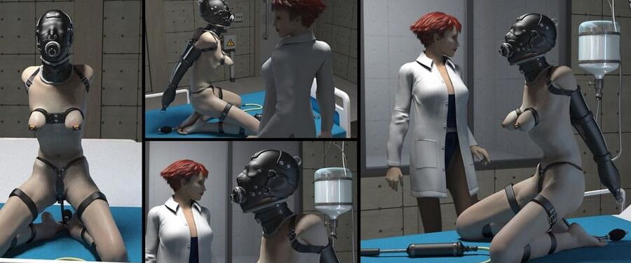 BDSM artwork - Women in peril