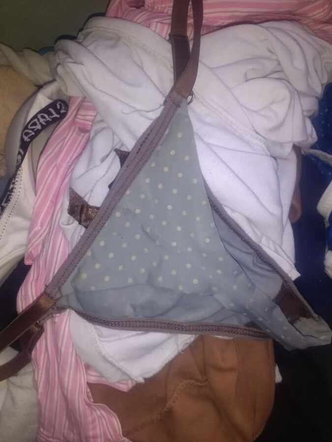 My mature neighbor&;s panties