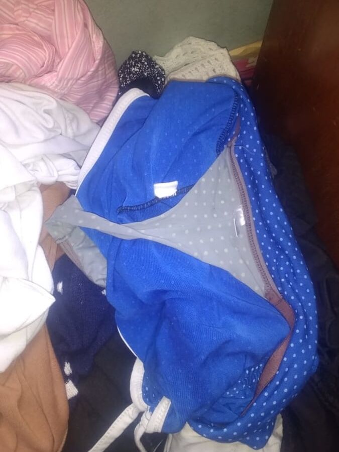 My mature neighbor&;s panties