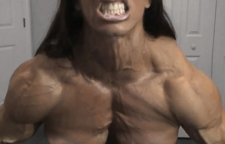 Angela Salvagno! Italian Stallion Muscle!