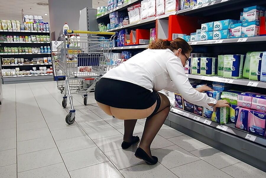 sabine does her shopping
