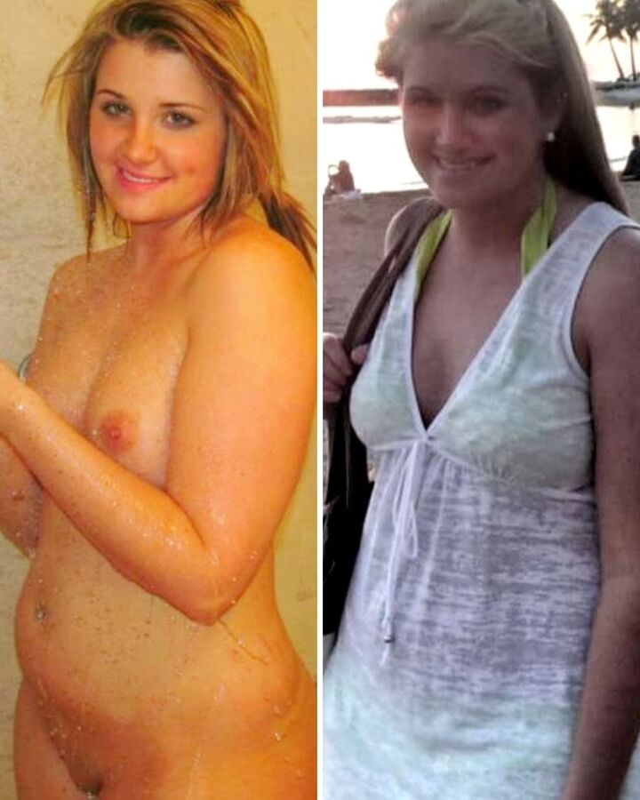Dressed undressed before after on off clothed unclothed