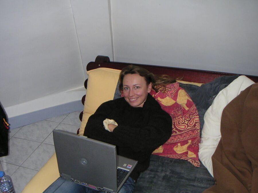 Nice Happy Brunette Milf