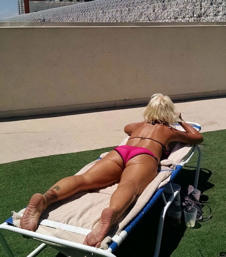 Blonde milf