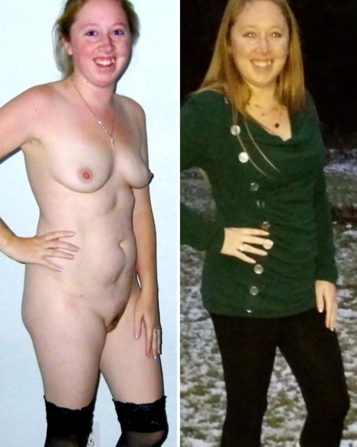 Dressed undressed before after on off clothed unclothed