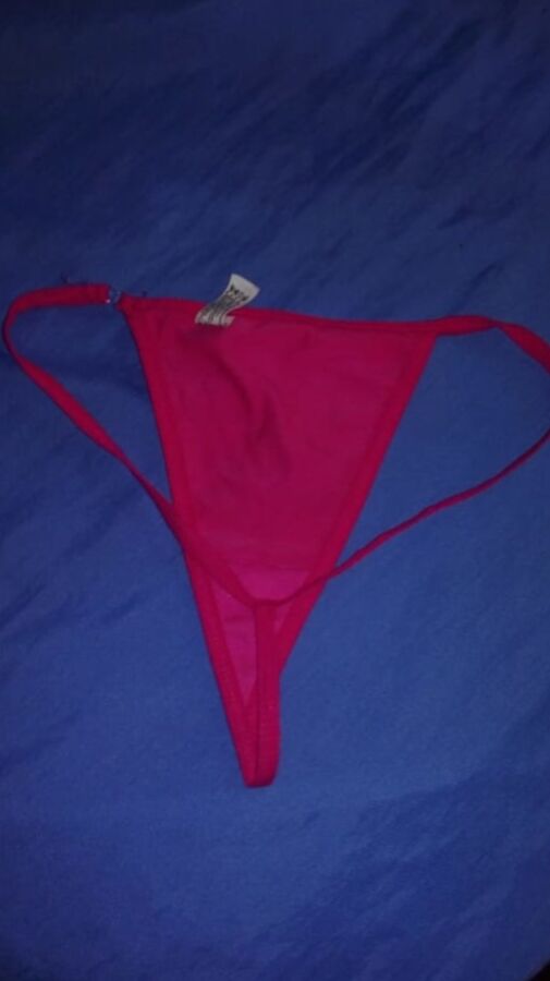 Collection of mature women&;s thongs