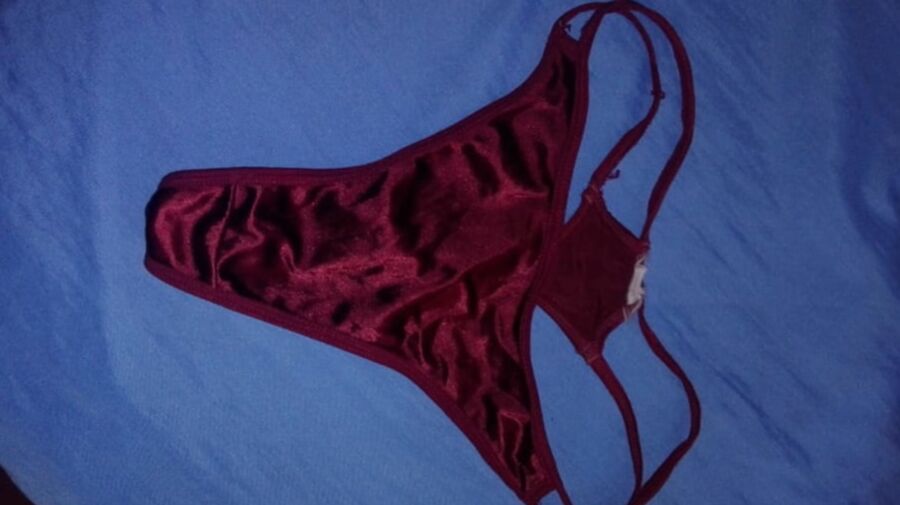 Collection of mature women&;s thongs