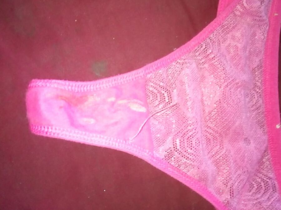 Collection of mature women&;s thongs