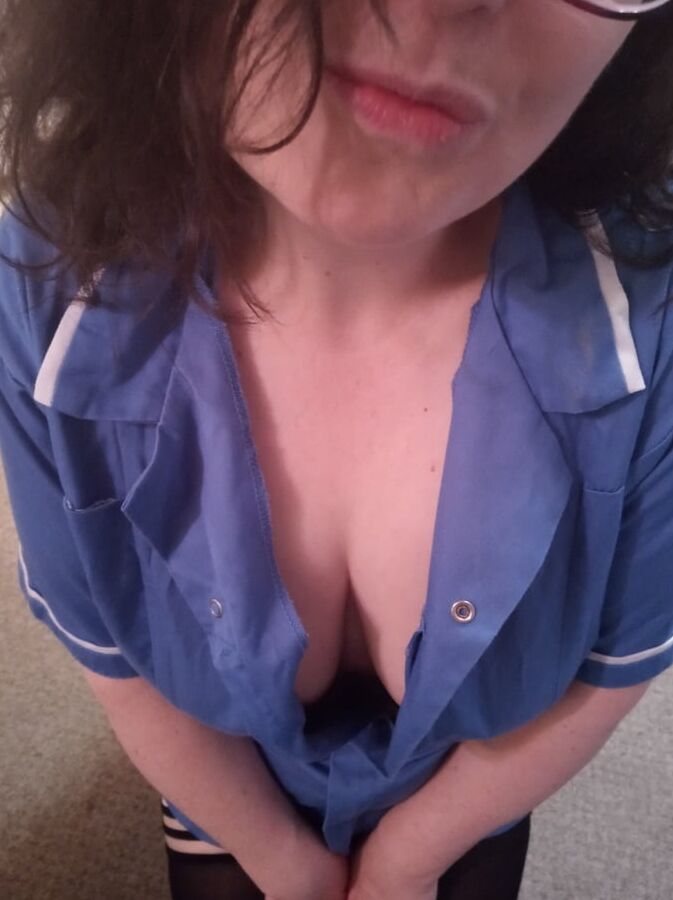 naughty nurse uniform tease