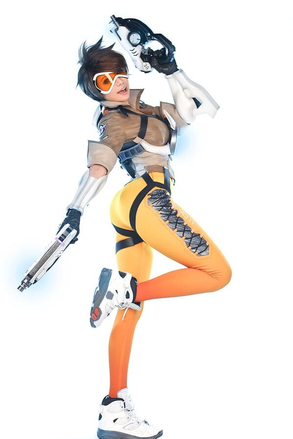 Korean cosplay slut: Tasha