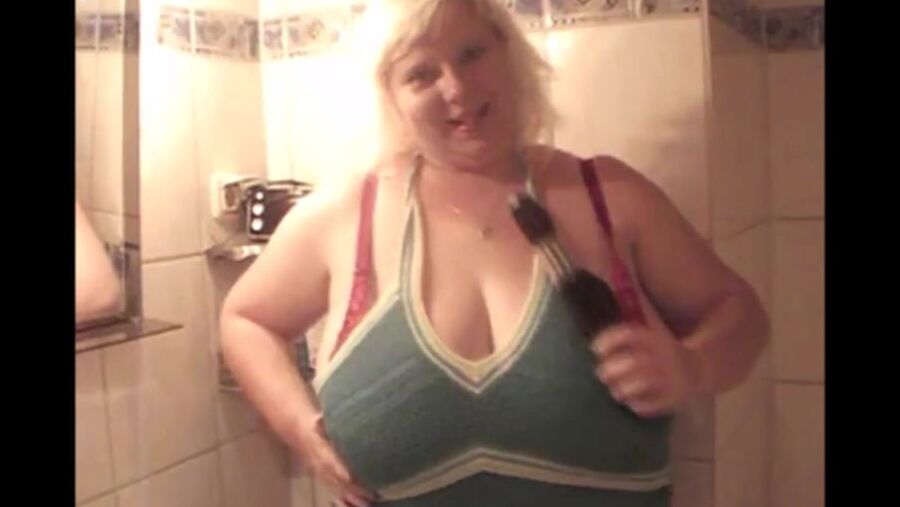BBW June Kelly, Fat Tits Fat Cunt Fat Dildo
