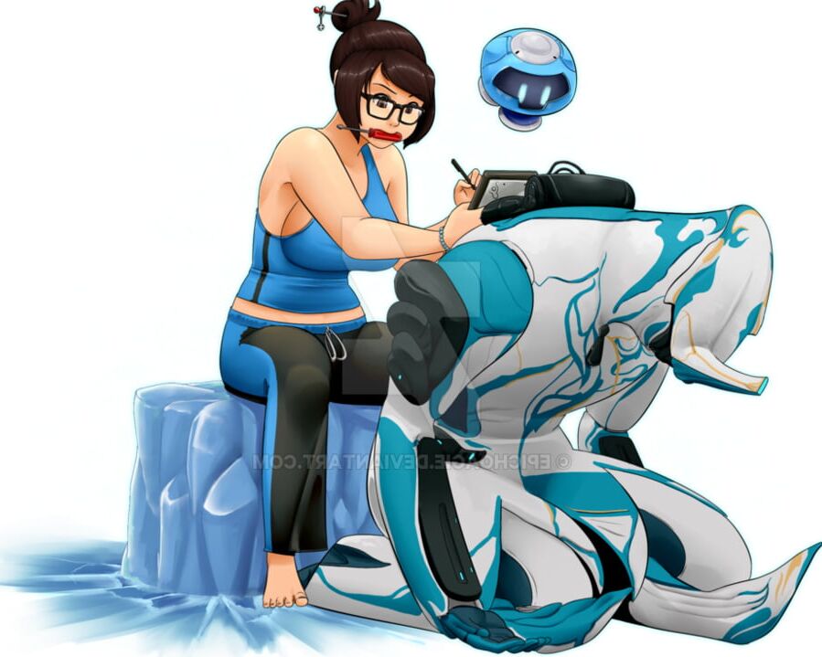 MEI-LIN ZHOU Overwatch Barefeet