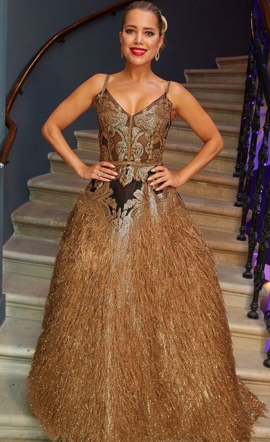 Sylvie Meis At Opernball at Staatsoper in Vienna