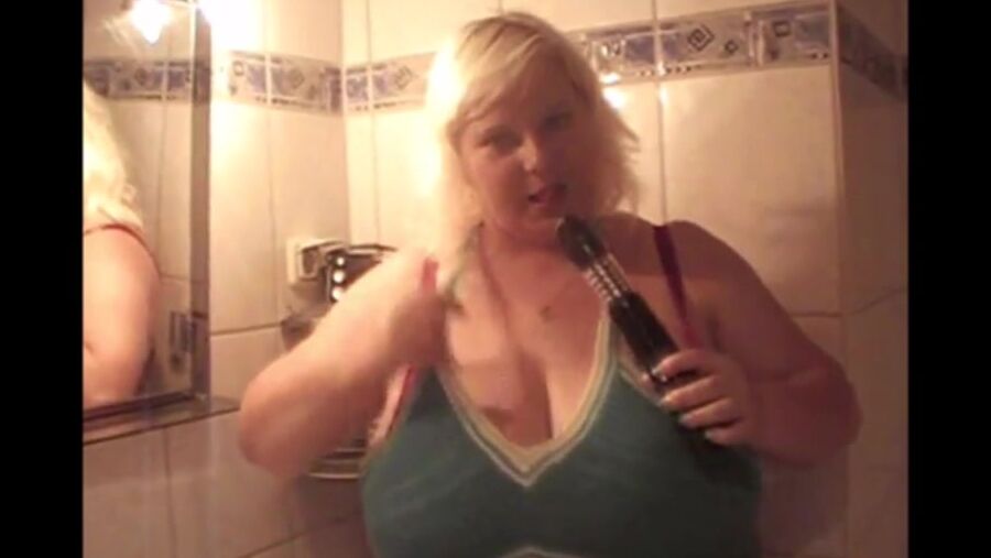 BBW June Kelly, Fat Tits Fat Cunt Fat Dildo