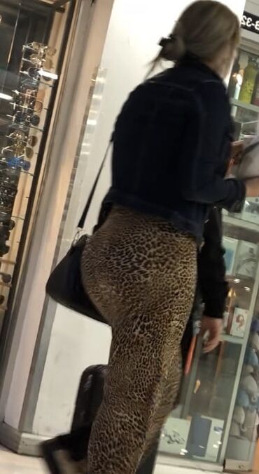 MILF IN LEOPARD DRESS