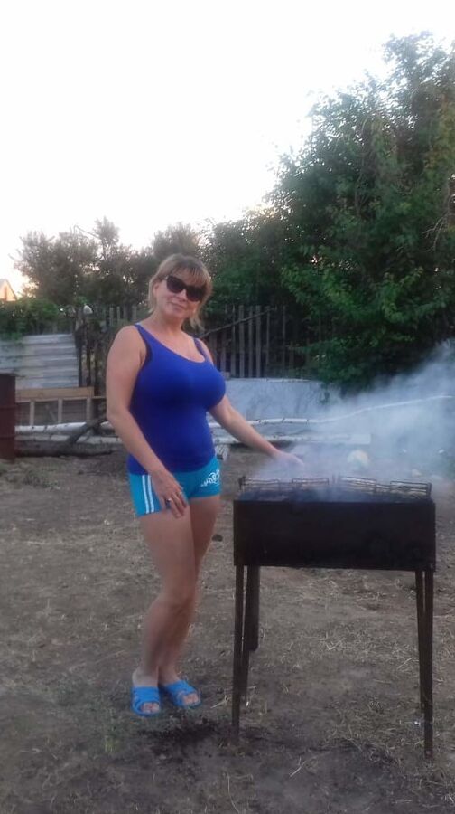 Real busty russian mature Elena