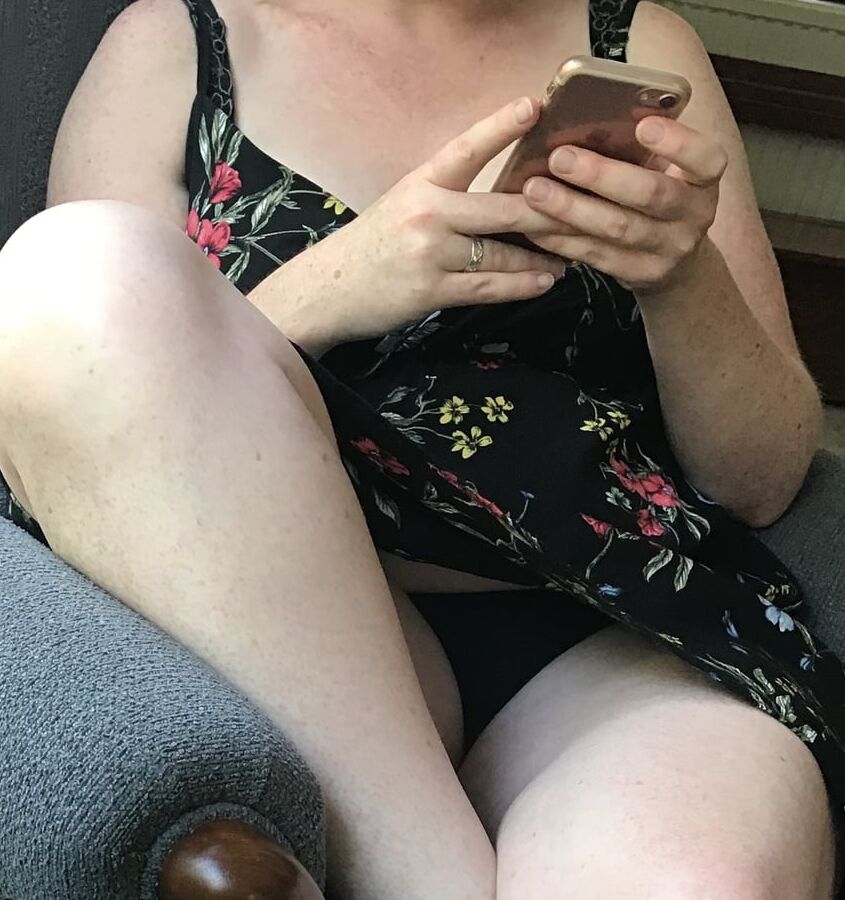 Sexy curvy blond with large boobs and huge areolas