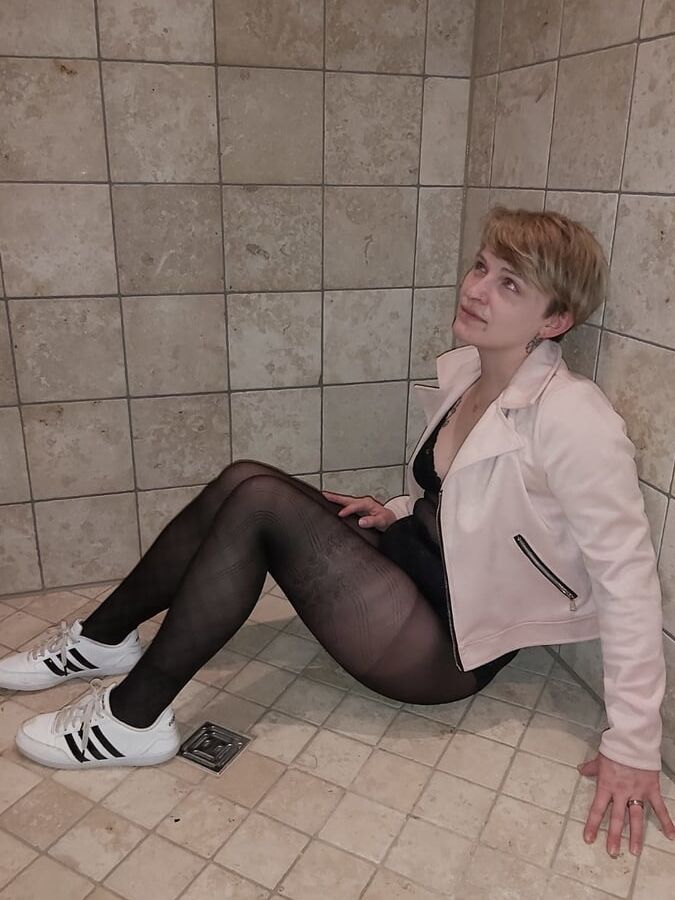 Schwarze Strumpfhose