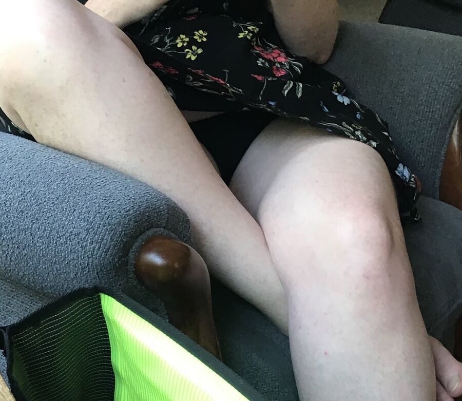 Sexy curvy blond with large boobs and huge areolas