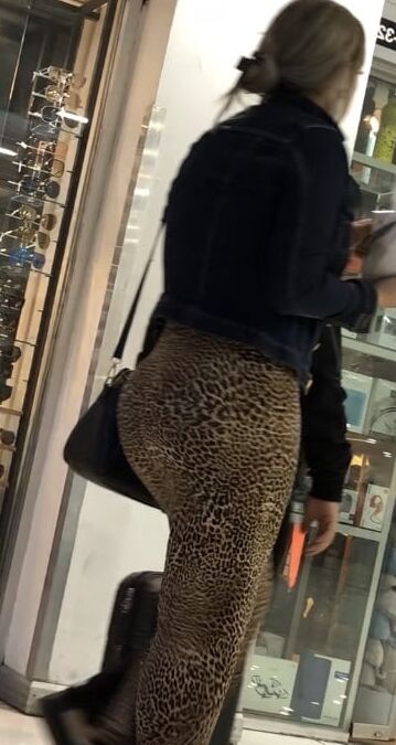 MILF IN LEOPARD DRESS