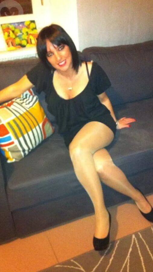 Mix slut pantyhose