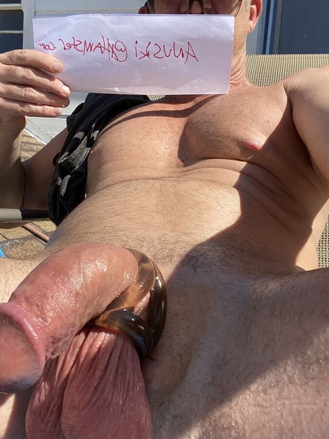 My cock play